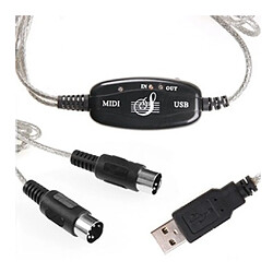 Avis Adaptateur câble MIDI vers USB