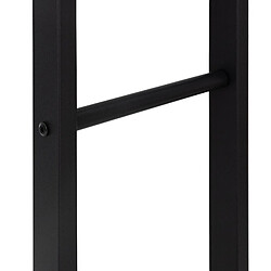 Acheter ML DESIGN MODERN LIVING Étagère à bois pour cheminée 40x100x25 cm Noir en métal ML-Design