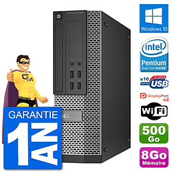 PC Dell OptiPlex 7020 SFF Intel G3220 RAM 8Go Disque Dur 500Go Windows 10 Wifi - Occasion