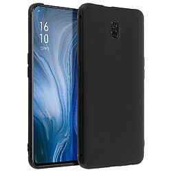 Avizar Coque Oppo Reno Protection Silicone gel souple Antichoc ultra fine Noir