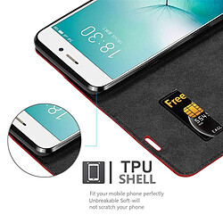 Acheter Cadorabo Coque MEIZU PRO 7 Etui en Rouge