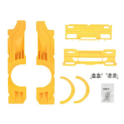 Encerclement En Plastique Large Mise à Niveau Du Corps Bricolage Pour 1/10 WPL D12 RC Voiture Camion Van Jaune