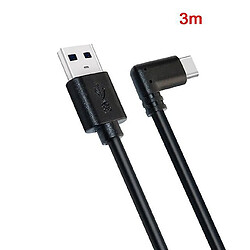 Universal Câble de transfert de données USB 3.1 Type C haute vitesse 5M/3M pour/2 Link VR Casque Charge rapide Câble USB-A à Type C (Type 3M)