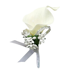 Fleur de poignet Corsage artificielles Perles