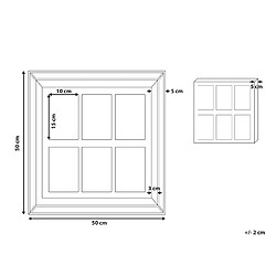 Avis Beliani Cadre photo SINTA Carré Argenté