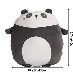 Universal Coussin Couverture Oreiller Multifonction Couverture Cartoon Animaux Peluche Bébé Doux Compagnon Peluche Cadeaux pour enfants | Animaux en peluche (Panda)