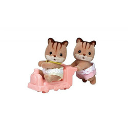 Figurines Sylvanian Families Les jumeaux écureuil roux