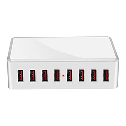 Universal Chargeur USB multiport intelligent blanc Adaptateur CA Affichage numérique Tableau Étagère murale Chargeur officiel de la maison Huawei | Chargeur de téléphone mobile