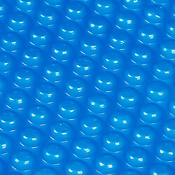 Helloshop26 Bâche à bulles 4x6 m couverture de piscine solaire chauffage de bassin bleu 16_0000305 pas cher