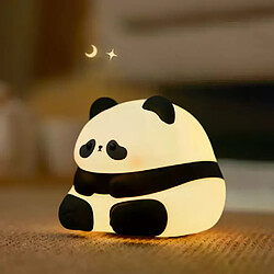 RedMiter Veilleuse LED en Silicone, motif Panda mignon, Animal de dessin animé, Rechargeable par USB, lampe de sommeil chronométrée, décoration de chambre d'enfant pas cher