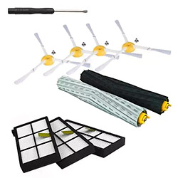 Kit d'accessoires pour IRobot Roomba, filtres HEPA, brosses de remplacement, 980 990 900 896 886 870 865 800