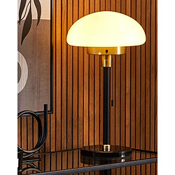 Beliani Lampe à poser MINIJA Métal Noir