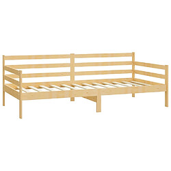 Acheter Maison Chic Lit de jour avec tiroirs, Lit de repos pour Salon Chambre,Canapé-lit,Lit d'invité 90x200 cm Bois de pin massif -MN40586