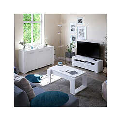 Avis But Table basse avec plateau relevable NOVA blanche