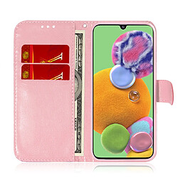 Acheter Wewoo Housse Coque Pour Galaxy A90 5G couleur unie boucle magnétique coloré horizontale étui en cuir PU avec titulaire et fentes cartes et portefeuille et lanière rose