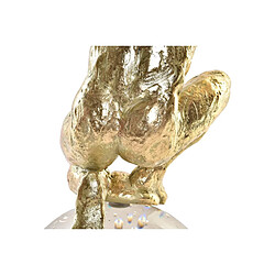 Acheter Figurine Décorative DKD Home Decor Verre Doré Résine Homme (28 x 12 x 38 cm)