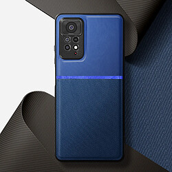 Acheter Avizar Coque pour Xiaomi Redmi Note 11 Pro 5G rigide avec contour souple antichoc Bleu