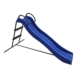 Acheter AXI Toboggan sur pied AXI avec connexion d'eau 180cm Bleu & Anthracite | Toboggan de jardin en métal et plastique