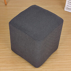 4x Housse de Tabouret de Pied Housse de Tabouret Rectangulaire Ottoman Extensible