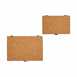 Avis Gift Decor Lot de paniers Liège Bois MDF (6 Unités)