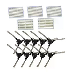 Pièces et accessoires pour aspirateur Robot Midea VCR15 et VCR16, brosses latérales, lot de 15 pièces