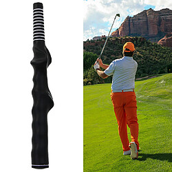 Golf Grip Hand Position Corrector Guide Training Aid Black 14.73mm pas cher