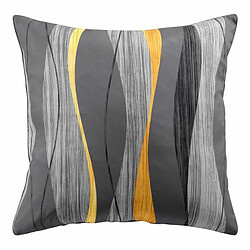 Paris Prix Coussin Déco Ondulys 60x60cm Anthracite