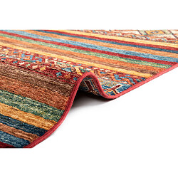 Vidal Tapis de laine 296x245 rouge Torkman