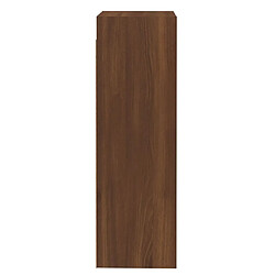 Acheter Maison Chic Meuble TV scandinave - Banc TV pour salon Chêne marron 30,5x30x90 cm Bois d'ingénierie -MN60285