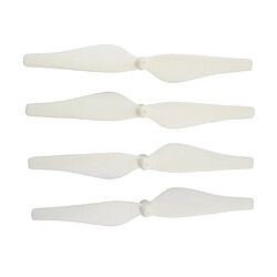 4 pièces prop hélice pour dji tello rc drone quadcopter pièces de rechange blanc