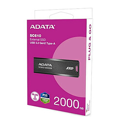 Disque Dur Externe Adata SC610 2 TB SSD 2,5"