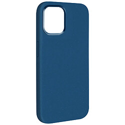 Avizar Coque pour iPhone 15 Silicone Anti-traces Recyclable Classic Case Bio Bleu nuit