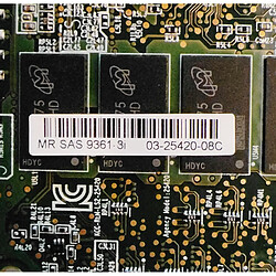 Avis Kalea-Informatique Carte PCIe 3.0 SAS 12GB 8 Ports cache 2GB Modèle ORIGINAL LSI 9361-8i