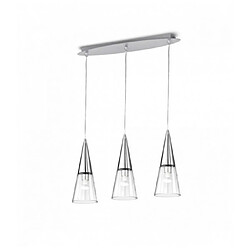 Ideal Lux Suspension Chromée CONO 3 ampoules