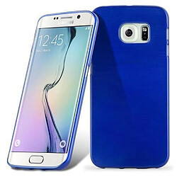 Cadorabo Coque Samsung Galaxy S6 EDGE Etui en Bleu