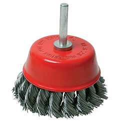 Silverline Brosse boisseau à fils d'acier torsadés - 75 mm