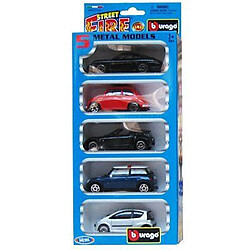 Eurovideo Vg May Cheong Group - 30005 - Radio Commande Véhicule Miniature - Coffret 5 Voiture - Métal Burago - Echelle 1:43