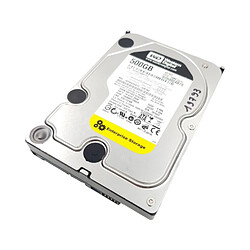 Disque Dur 500Go SATA 3.5 Western Digital RE3 WD5002ABYS-02B1B0 7200rpm 16Mo - Reconditionné