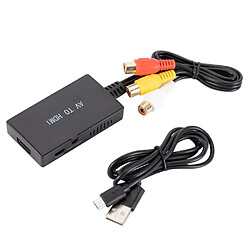 Universal Deux convertisseurs HDMI par deux câbles adaptateurs vidéo HDMI HD