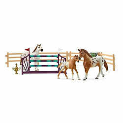 Schleich Set figurine et accessoires - L'entraînement au concours d'Horse Club Lisa