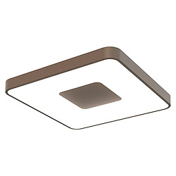 Inspired Plafond Carré 100W LED Avec Télécommande 2700K-5000K, 6000lm, Or, 3 ans de Garantie