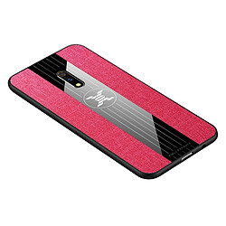 Wewoo Coque Souple Housse de protection en TPU antichoc pour OPPO Realme X / K3 XINLI Rouge