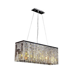 EPIKASA Suspension Euphoria, Argent, Cristal, 110x30x112 cm