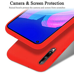 Cadorabo Coque Huawei P40 LITE E Etui en Rouge pas cher