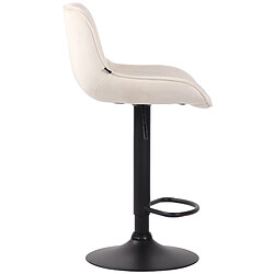 Avis Non Tabouret de bar Lentini velours noir