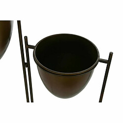 Acheter Cache-pot DKD Home Decor Noir Métal Cuivre Vintage (35 x 26,5 x 105 cm)