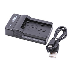 vhbw Chargeur, câble de charge Micro USB pour appareil photo Panasonic HC-VXF999, HC-WX929, HC-WX979.