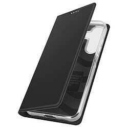 Dux Ducis Étui pour Samsung Galaxy A55 5G Clapet Porte-carte Support Vidéo Noir