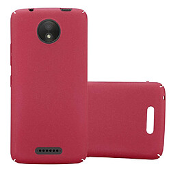 Cadorabo Coque Motorola MOTO C Etui en Rouge