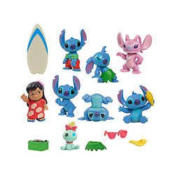 Lilo & Stitch - Pack 8 figurines Stitch Deluxe Figure Set 7 cm